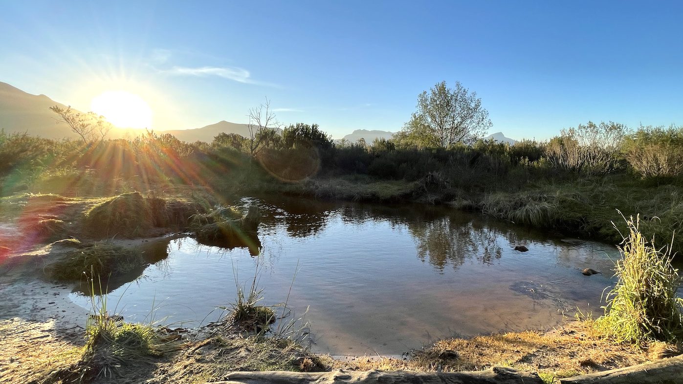Sunset from Tokai Forest